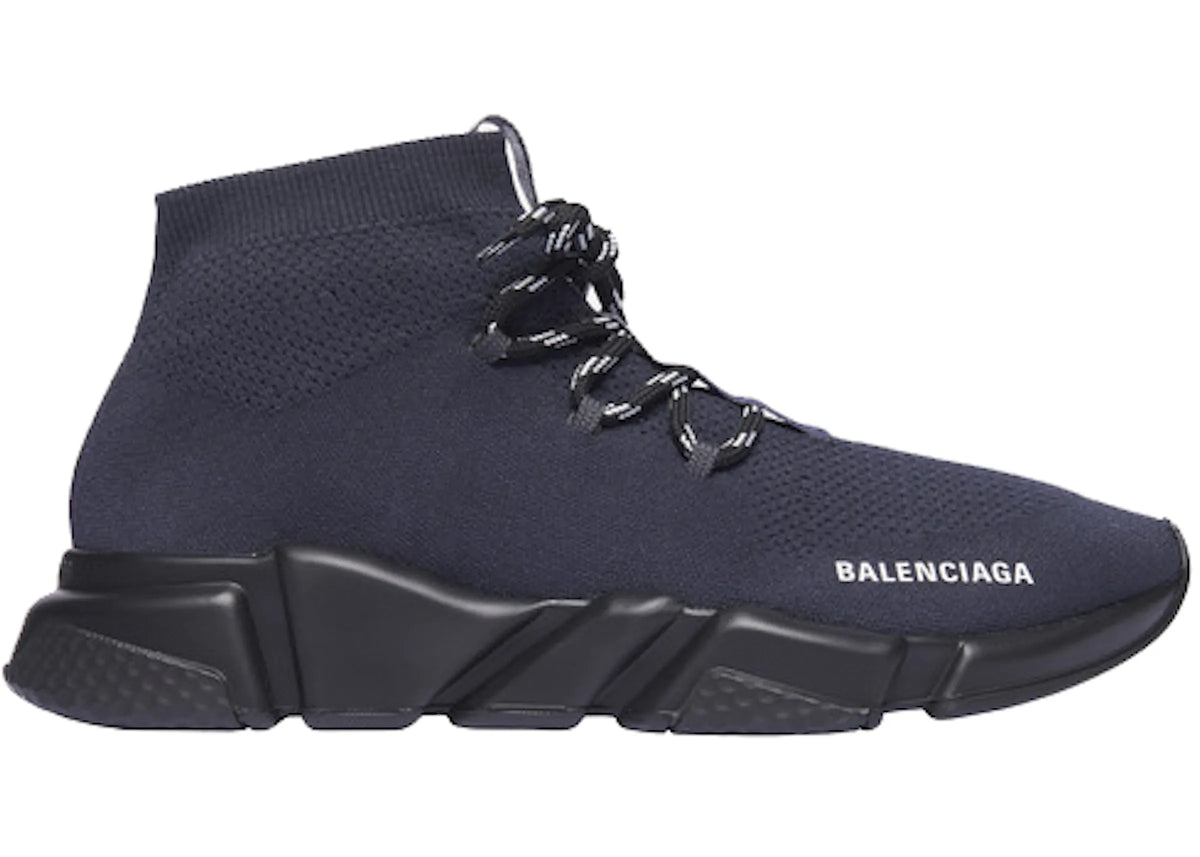 Gray balenciaga speed trainer hotsell