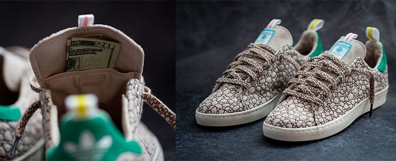 Adidas pone a la venta nuevos sneakrs hecho con cáñamo