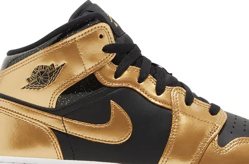 Gold and black jordan 1s hotsell