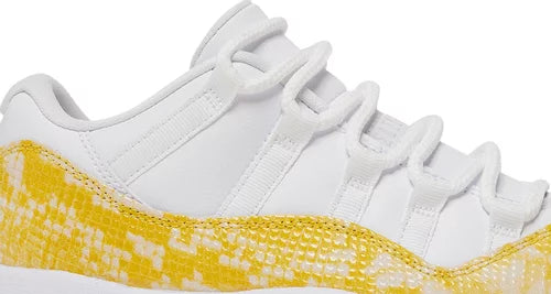 Air Jordan 11 Retro Low Yellow Snakeskin Women s SNEAKRS