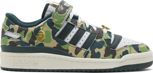 adidas Forum 84 Low Bape 30th Anniversary Green Camo SNEAKRS