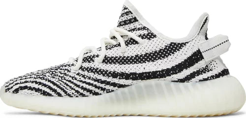 Adidas yeezy white and black best sale