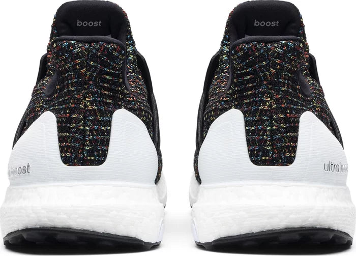 adidas Ultra Boost 4.0 Black Multi Color White Heel Cage SNEAKRS