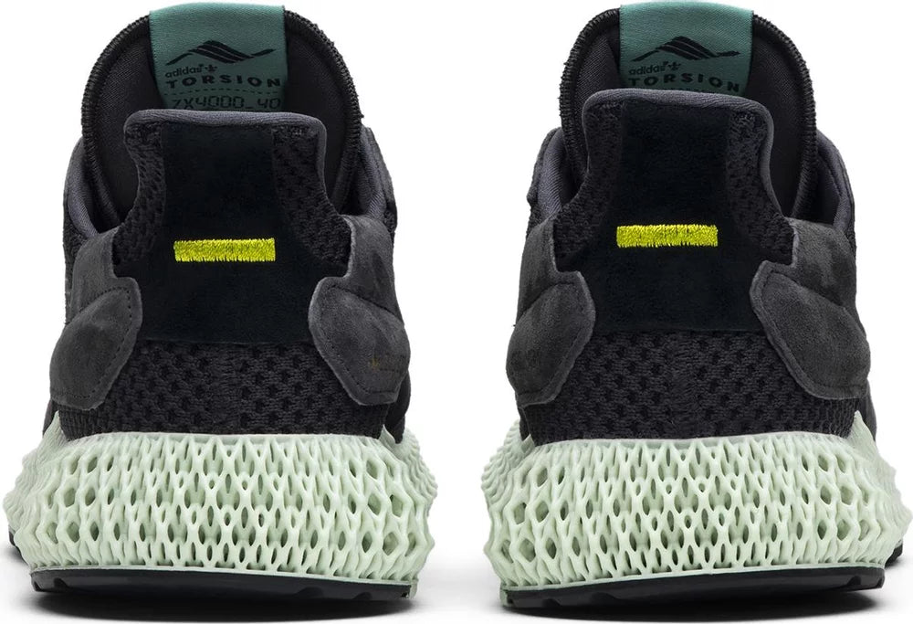 Adidas zx 4000 4d carbon y semi-solar yellow hotsell