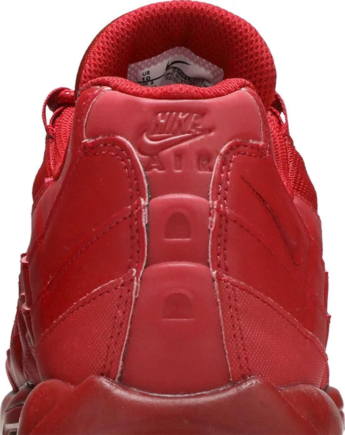 Nike air max 95 triple red best sale