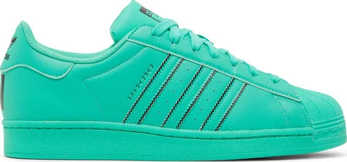 Green adidas superstar best sale