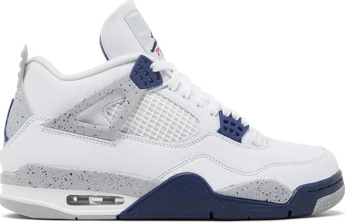 Nike jordan retro 4 white on sale