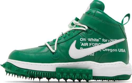 Green nike air force one best sale