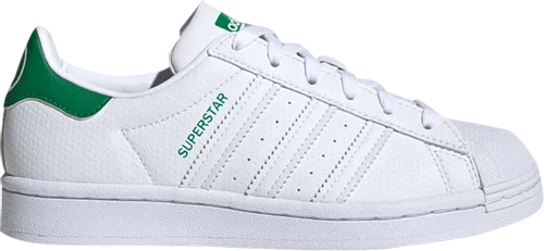 adidas Superstar White Green GS SNEAKRS