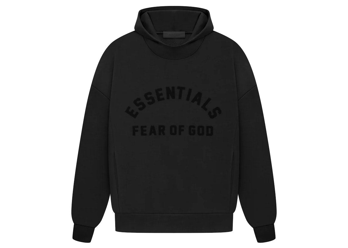 Essentials hoodie black mens sale