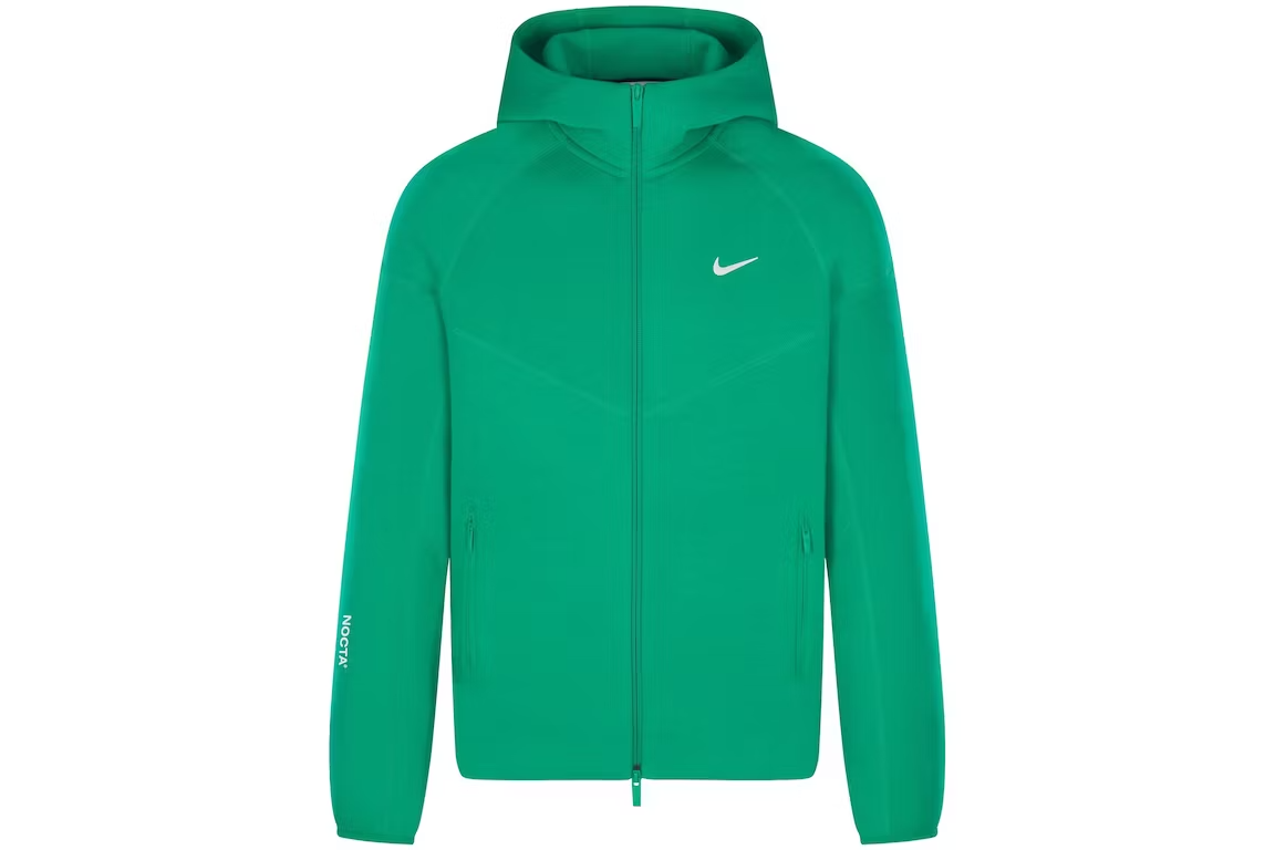 Nike x NOCTA Tech Fleece Hoodie Stadium Green Sail