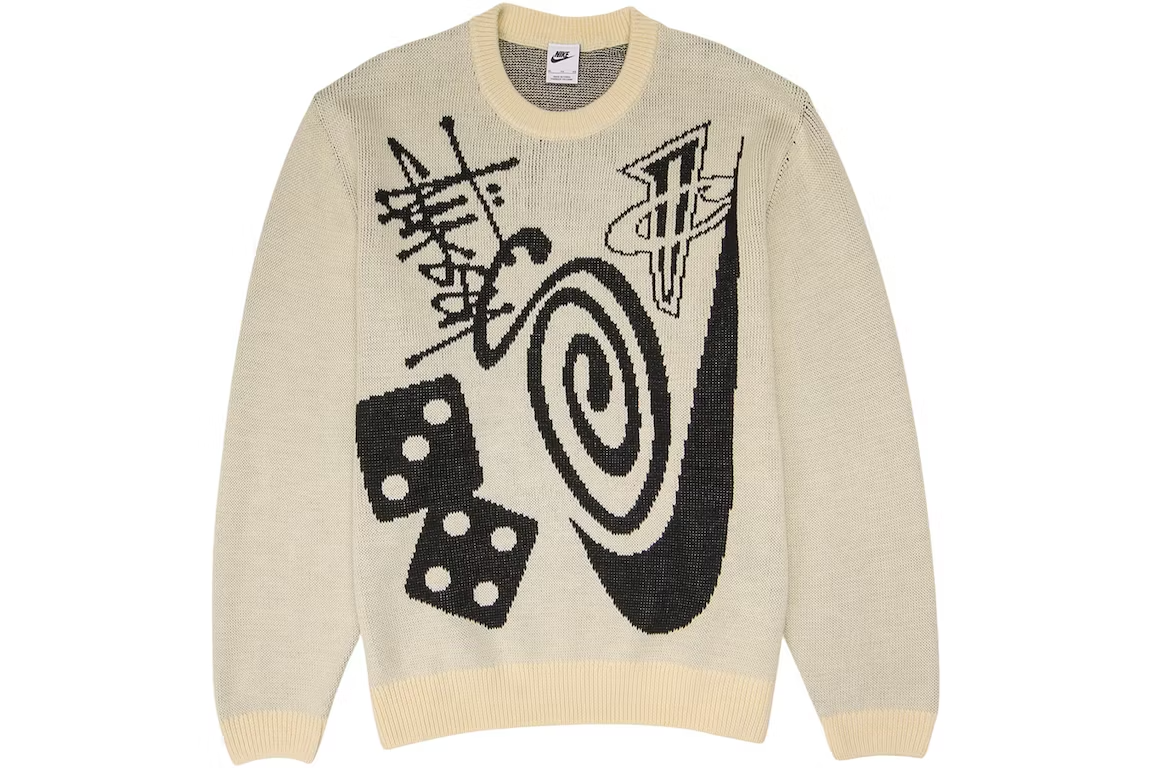 Nike x Stussy Knit Sweater Natural