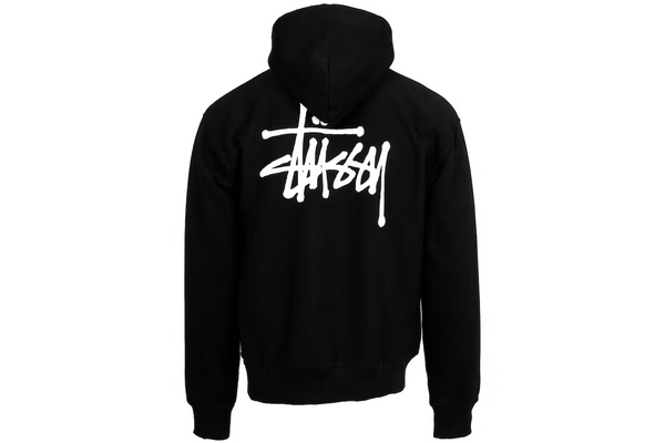 Black basic hoodie sale