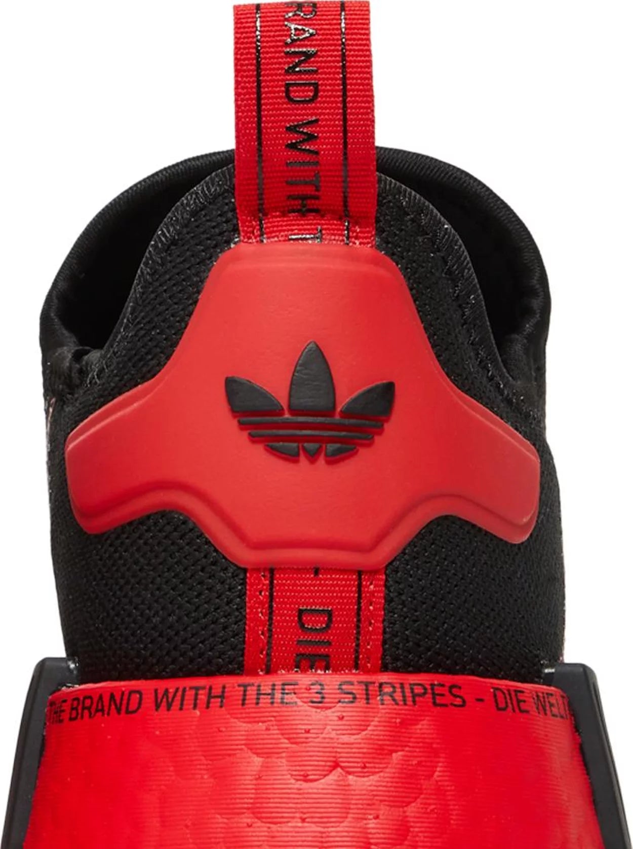 adidas NMD R1 Black Vivid Red SNEAKRS