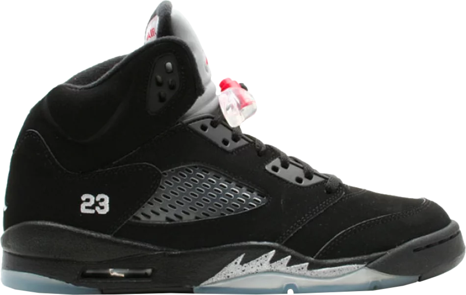 Air Jordan 5 Retro Black Metallic 2007 GS SNEAKRS