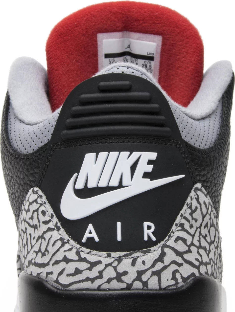 Air Jordan 3 Retro Black Cement 2018