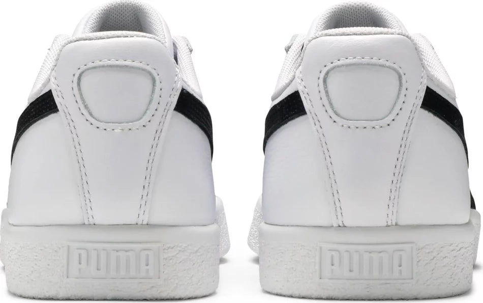 Puma Clyde Core Leather Foil White SNEAKRS