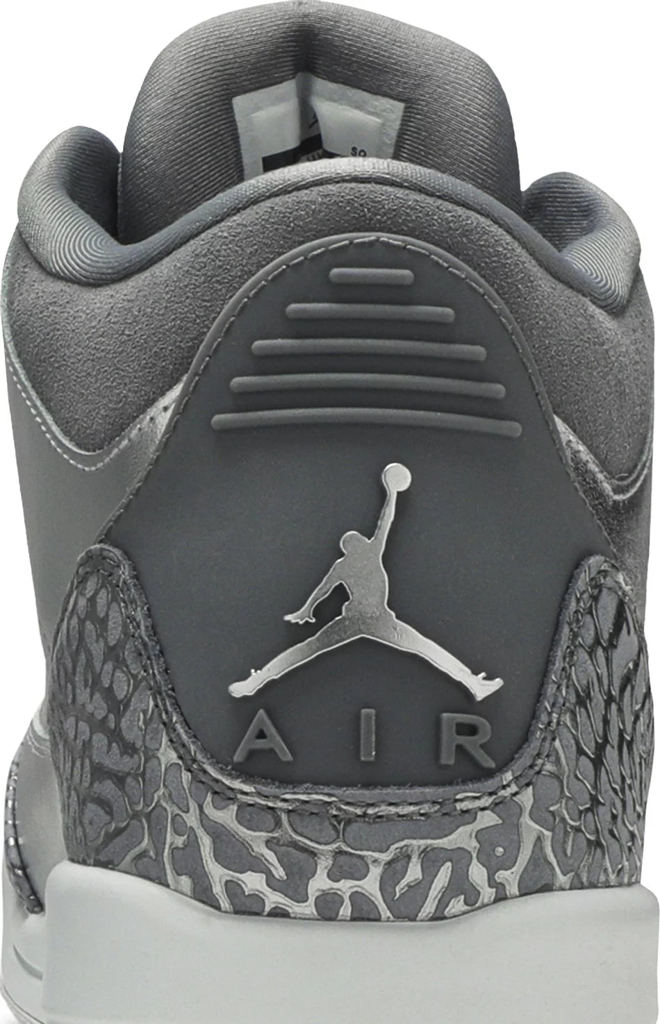 Jordan Retro 3 buying Premium Heiress Metallic Silver Cool Grey Chrome