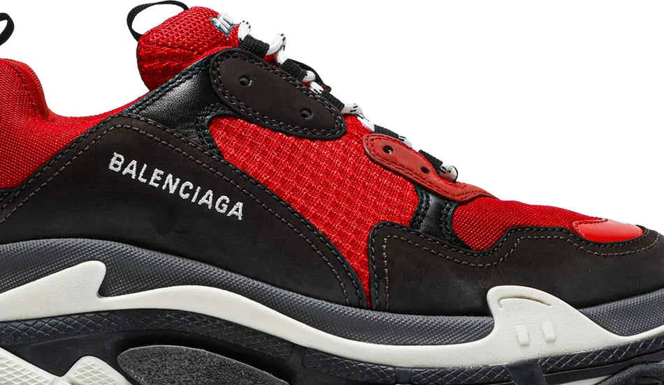 Balenciaga triple s black pre distressed online