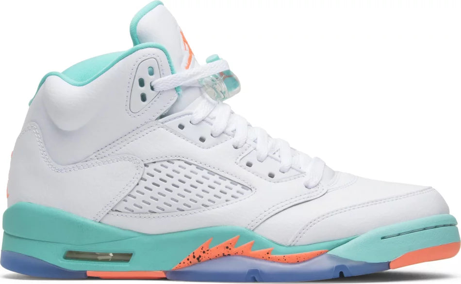 Air Jordan 5 Retro Light Aqua GS SNEAKRS