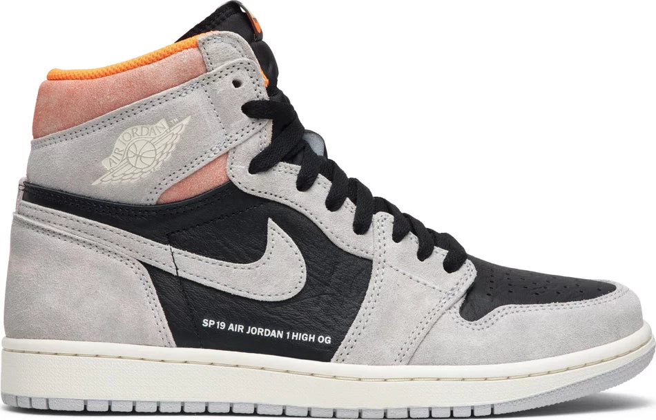 Gray jordan 1s best sale