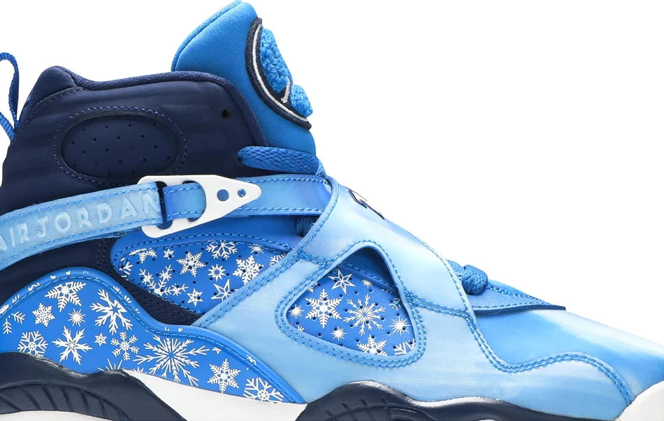 Air Jordan 8 Retro Snow Blizzard GS SNEAKRS