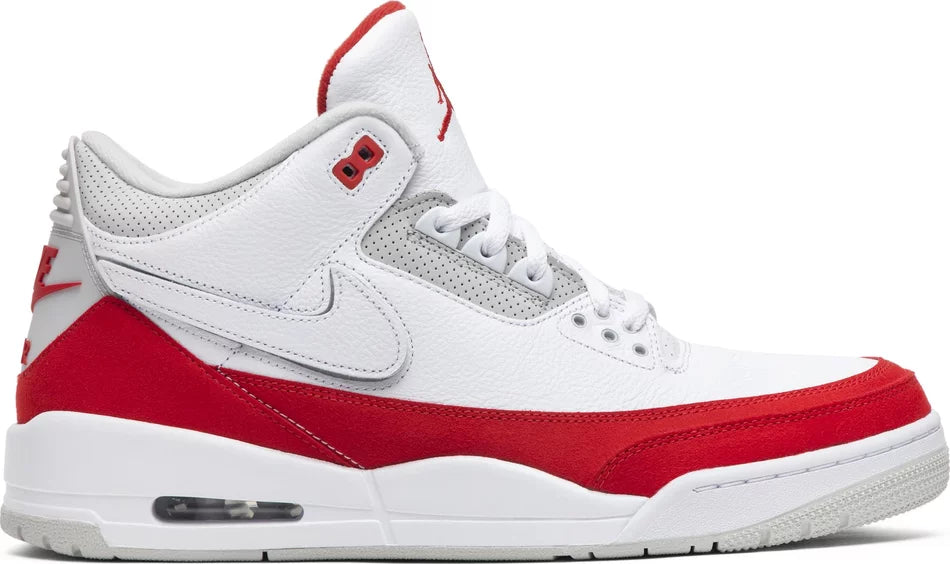 Jordan 3 Retro Tinker White University Red