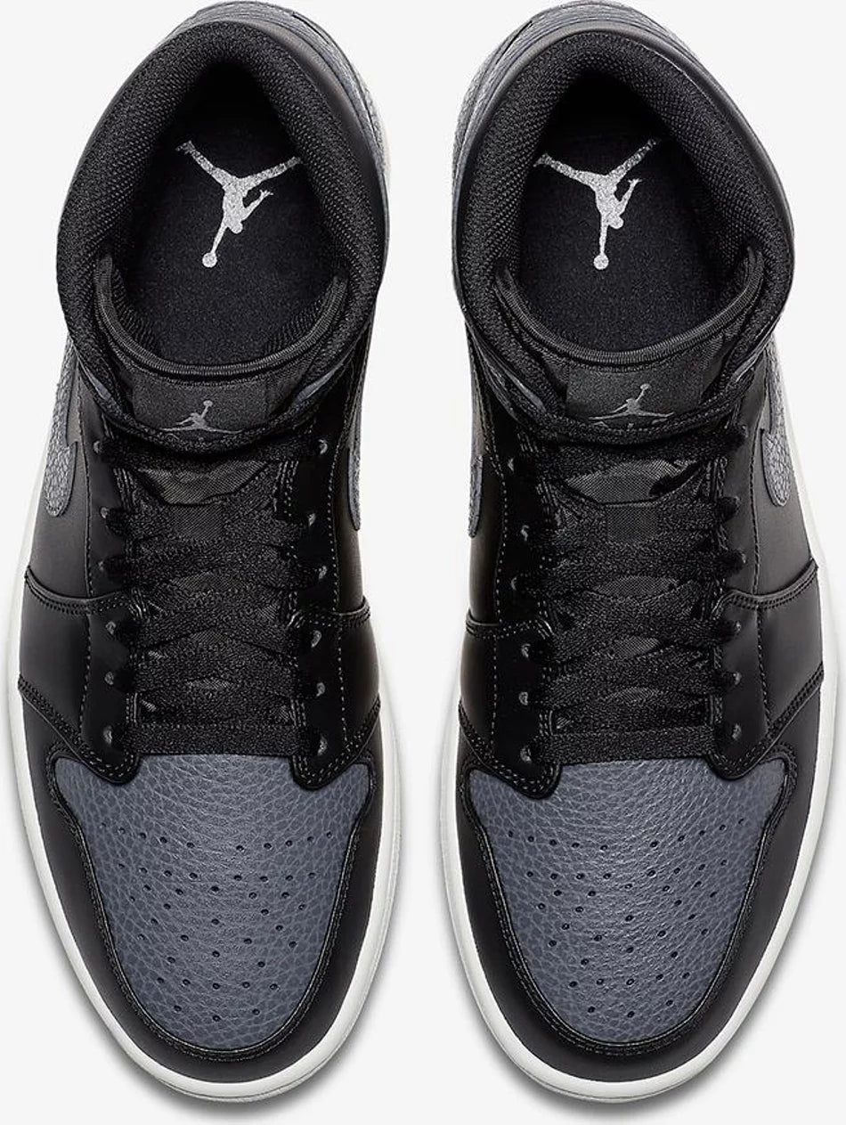 Grey and black nike jordans best sale