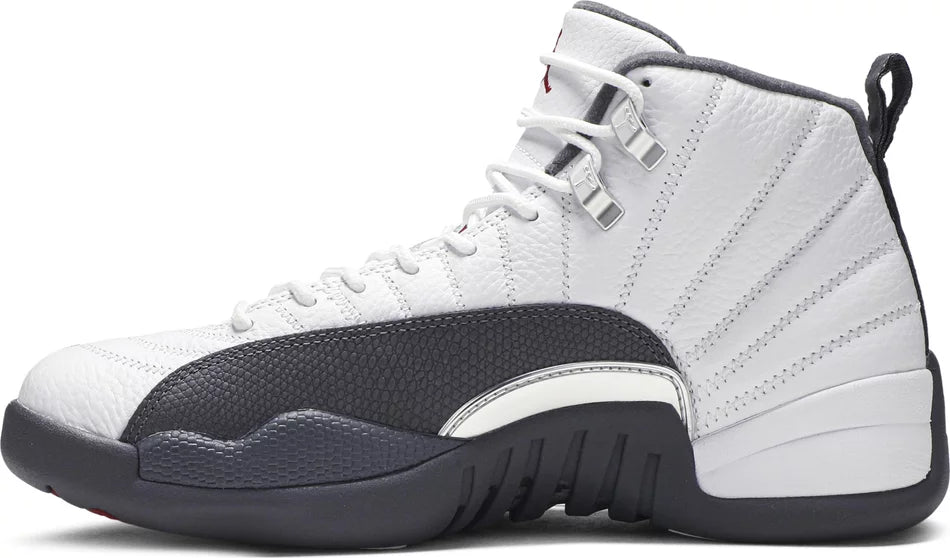 Grey suede 12 jordans best sale