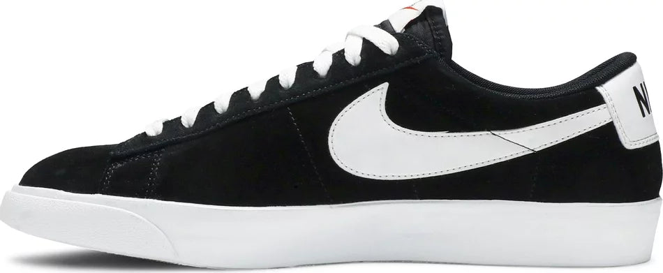 Nike Blazer Low Premiuim Vintage Suede Black White SNEAKRS