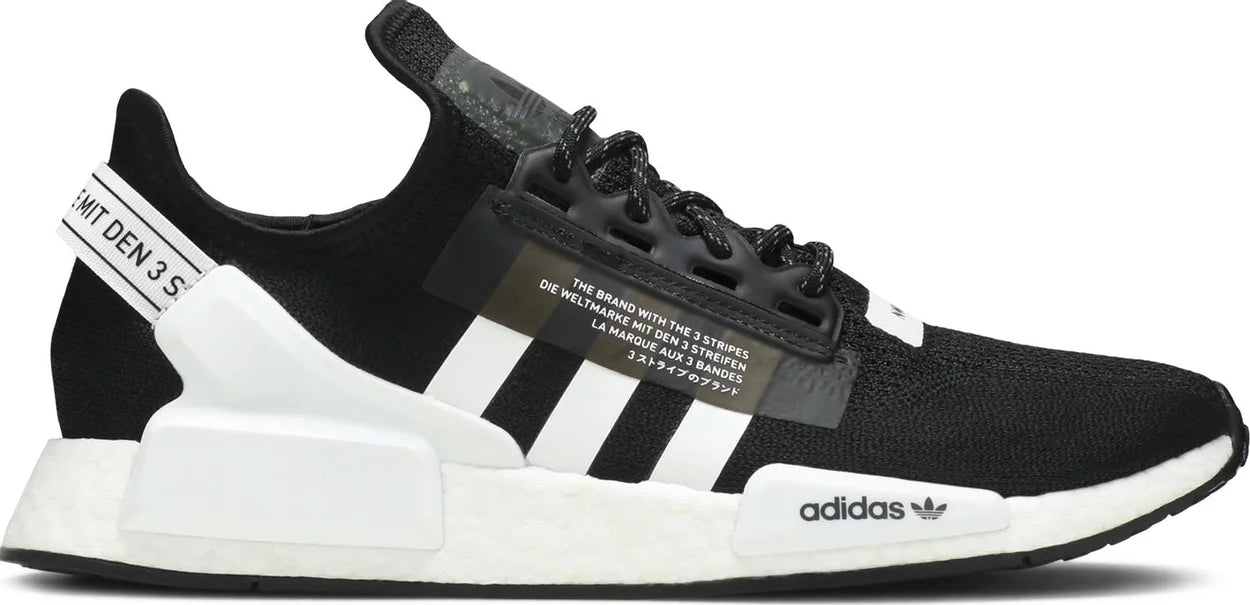 adidas NMD R1 V2 Black White SNEAKRS