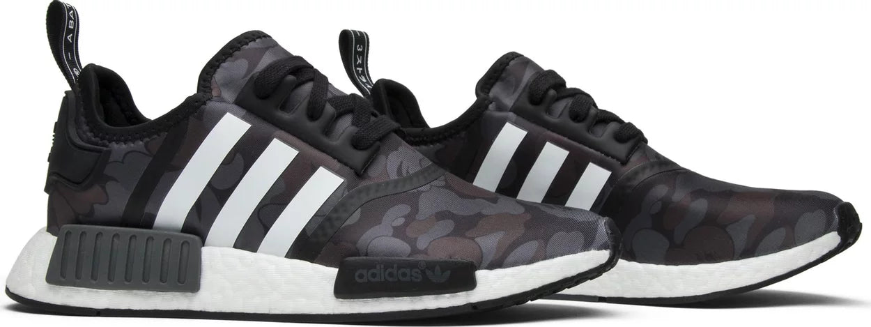 Bape x adidas nmd black camo best sale