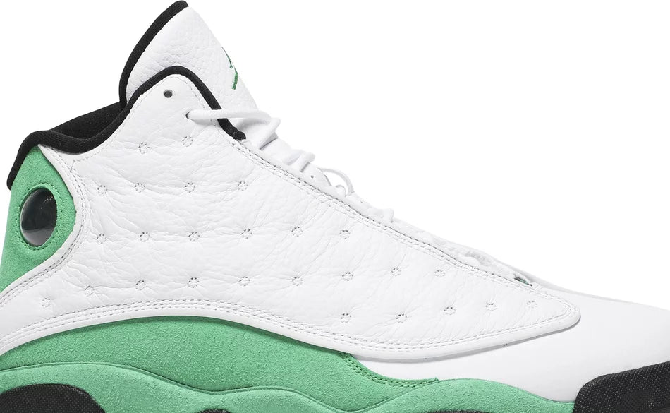 Green 13 jordans hotsell