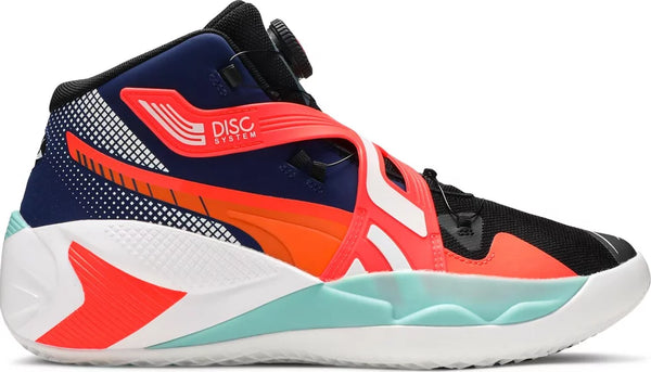 Puma disc cinza e azul best sale