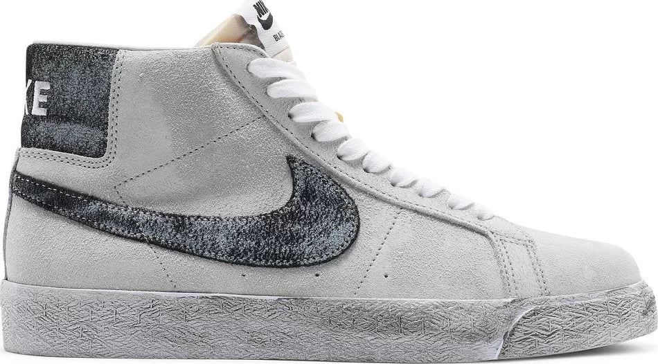 Grey suede nike high tops best sale