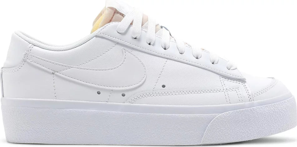 Nike Blazer Low Platform Triple White W SNEAKRS