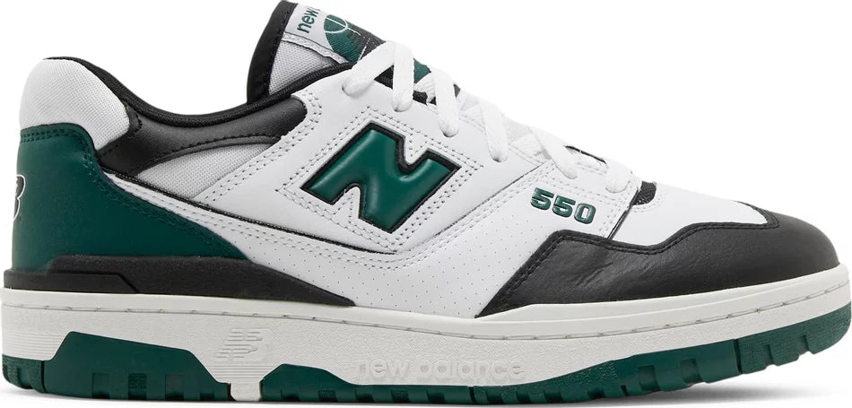 New Balance 550 White Green Black SNEAKRS