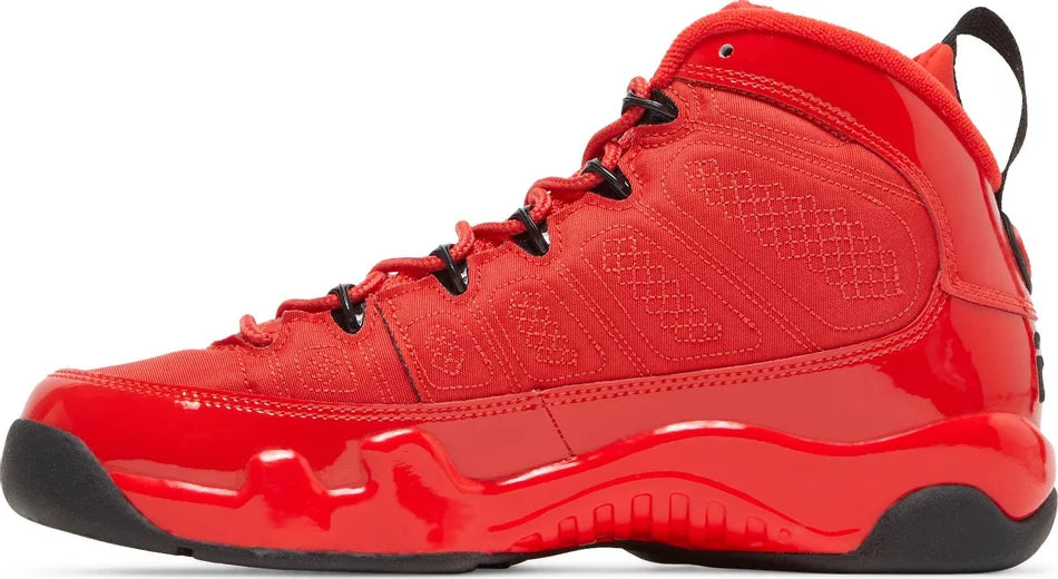 Jordan 9 rojo con blanco on sale